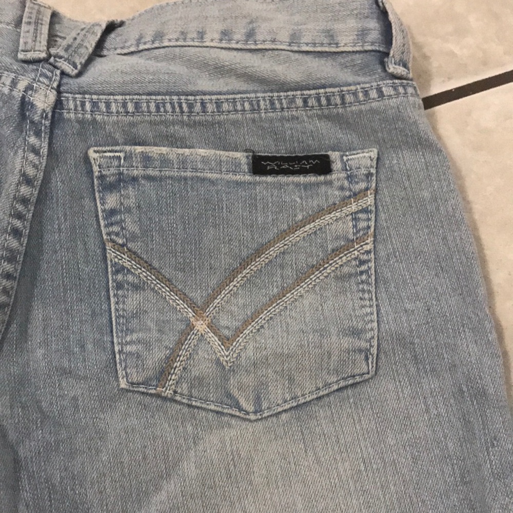 William Rast boyfriend cropped jeans